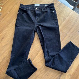 Frame Denim Le Skinny de Jeanne Crop jeans